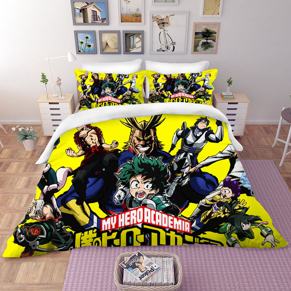 Anime My Hero Academia Bedding Set Quilt Covers Without Filler