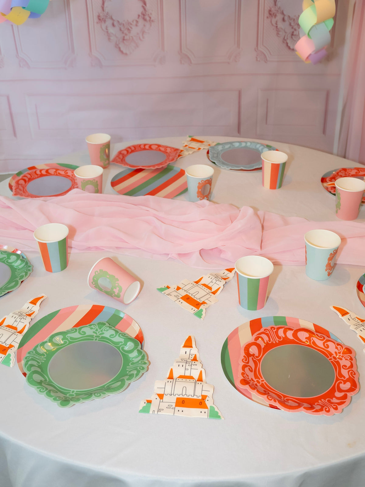 Princess Party Pack for 12 | Royal Princess Theme Tableware Kit | Pop Party Supplies