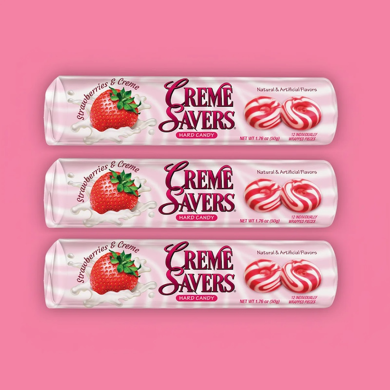Creme Savers Strawberries & Creme Roll