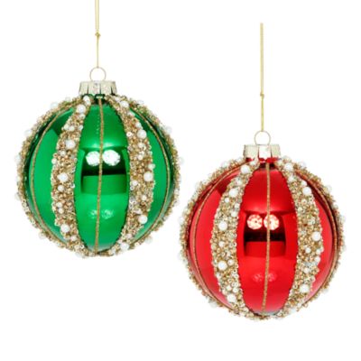 Mark Roberts Pearl Beaded Ornament