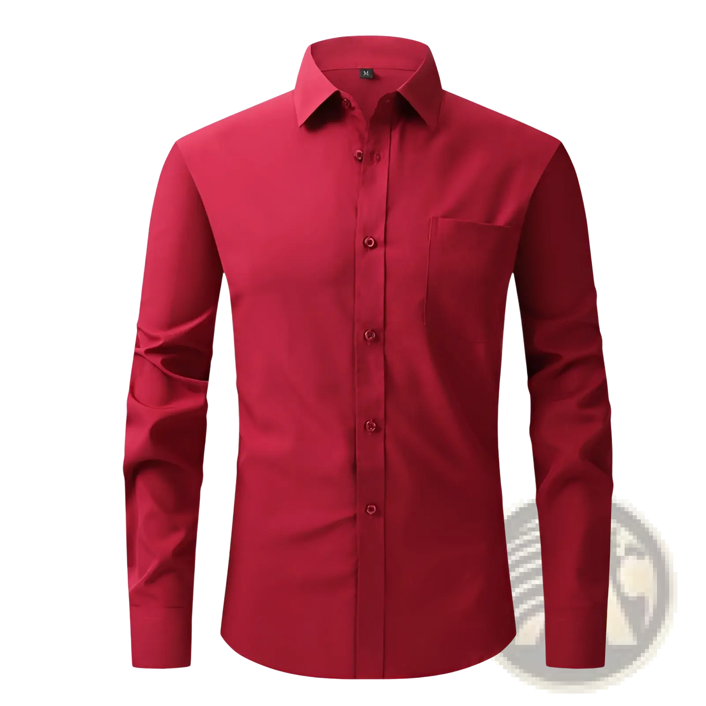 Men Long Sleeve Business Dress Shirt