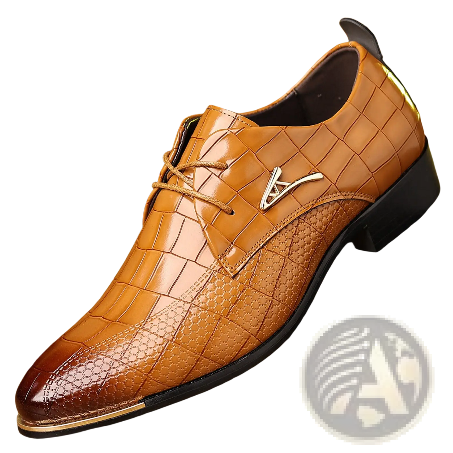 Men's Pointed Toe Formal Leather Business Shoes