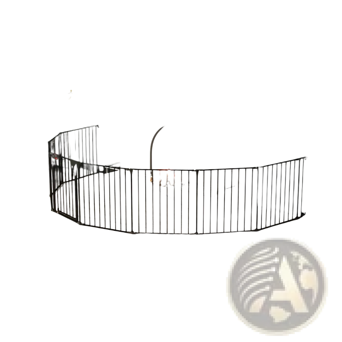 Metal Baby Safety Gate and Play Yard