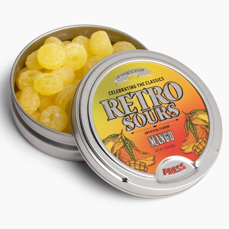 Iconic Candy Retro Sours Mango