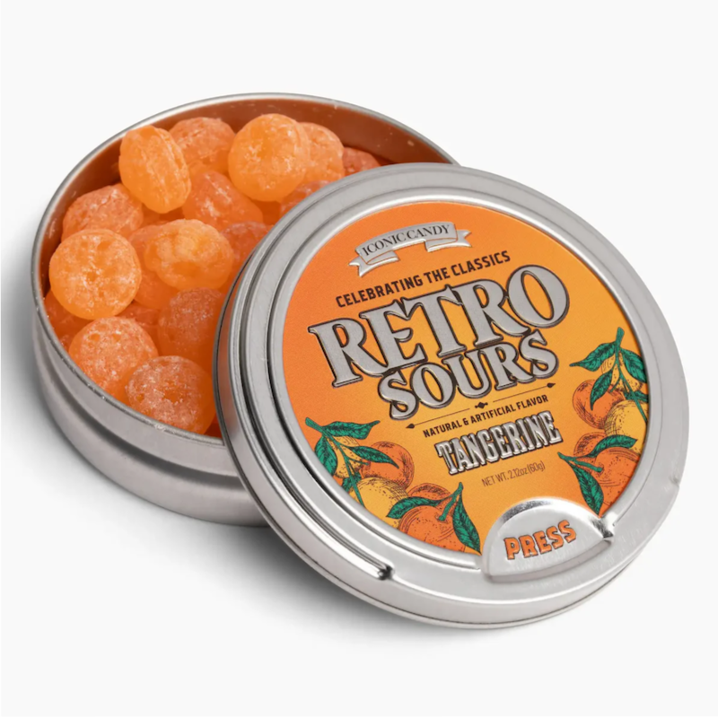 Iconic Candy Retro Sours Tangerine