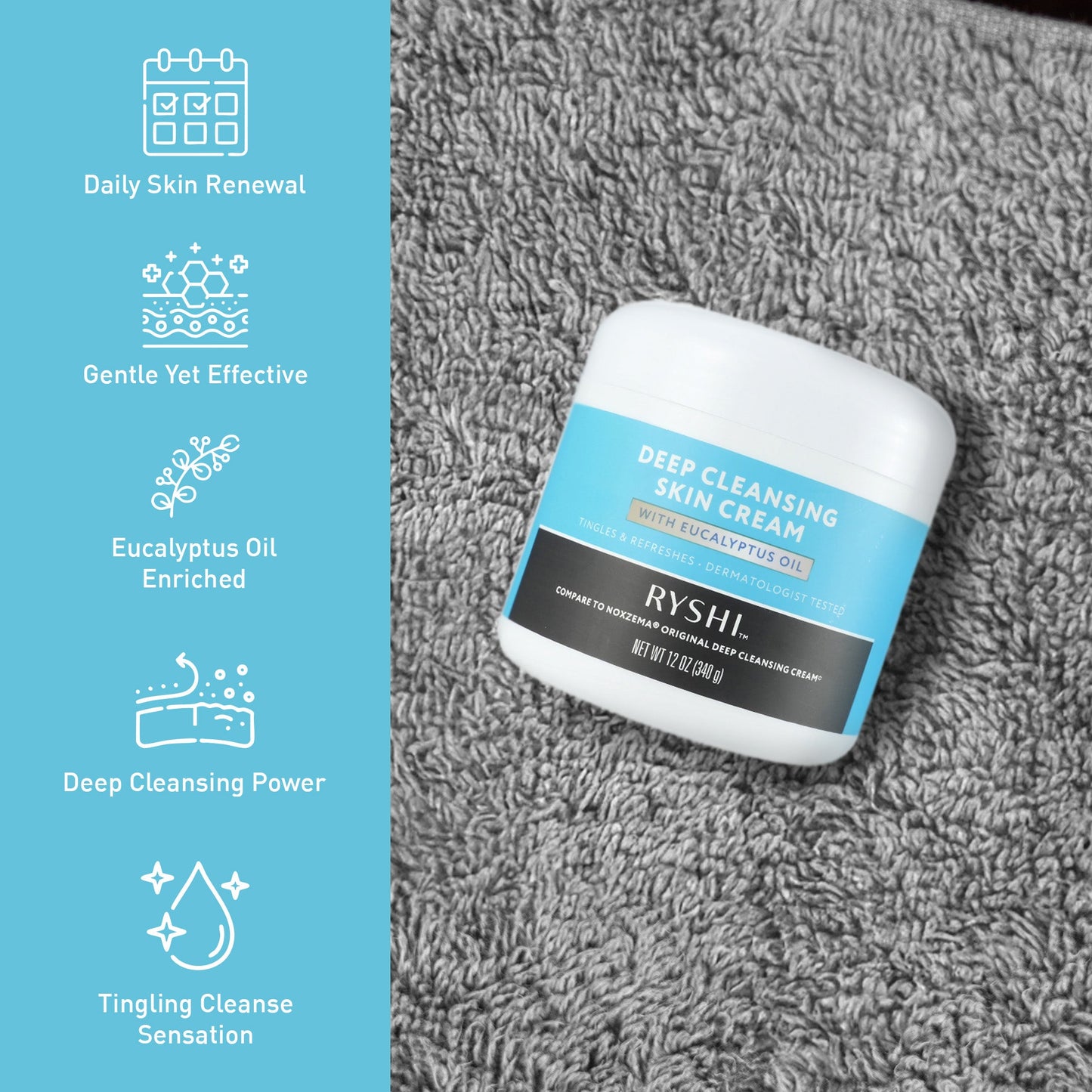 Complete Skincare & Beauty Bundle: Retinol Corrective Eye Cream + Finger Beauty Blenders + Deep Cleansing Skin Cream