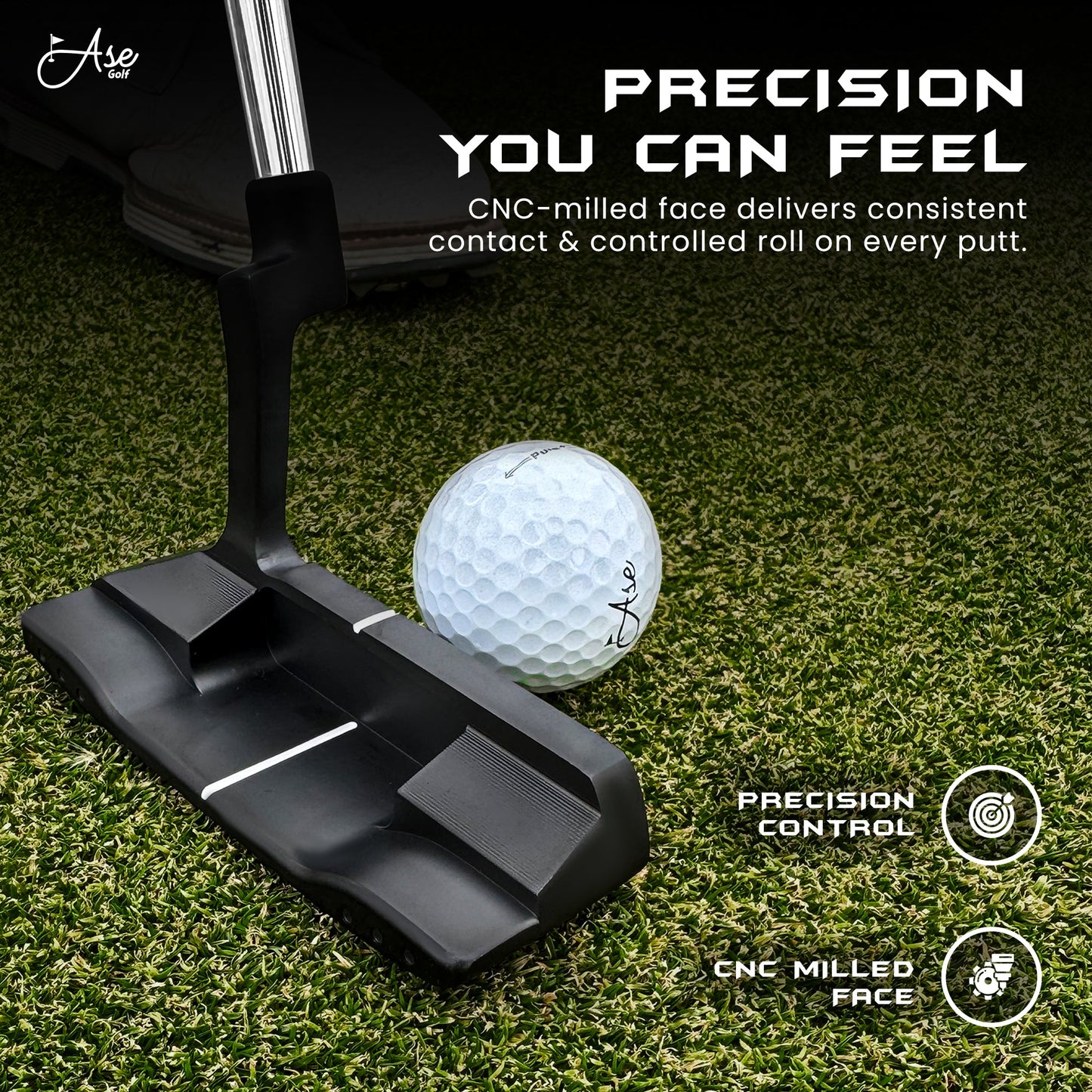 Ase Golf AG1 Blade Putter