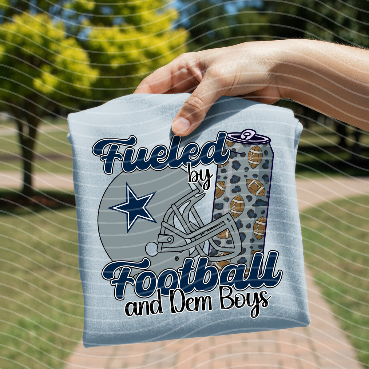 Fueled by Football and Dem Boys Graphic Tee