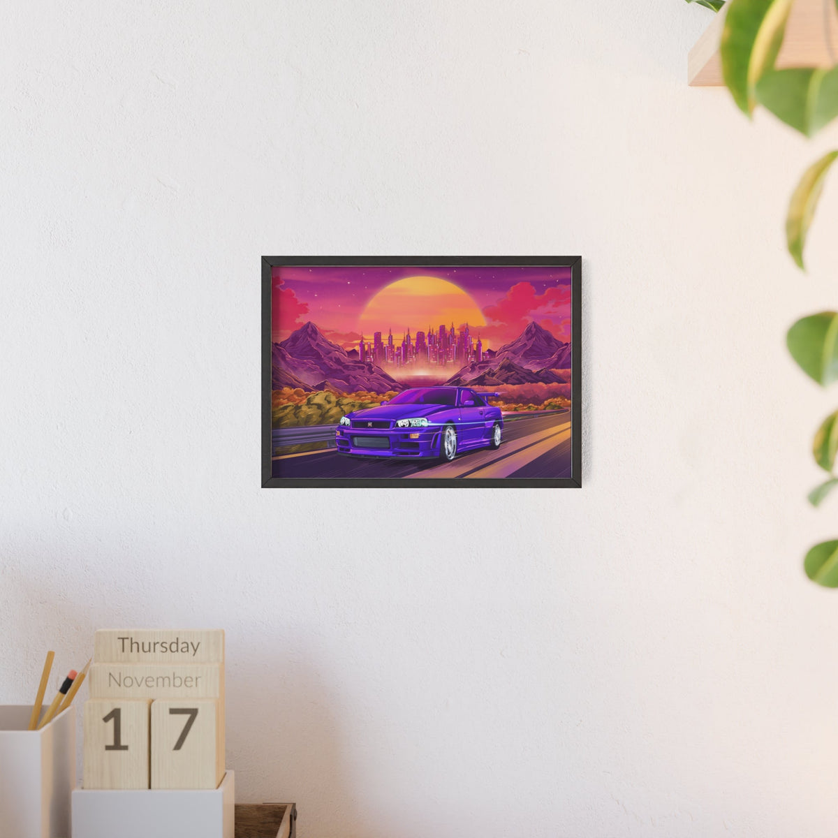 Nissan Skyline GT-R Poster