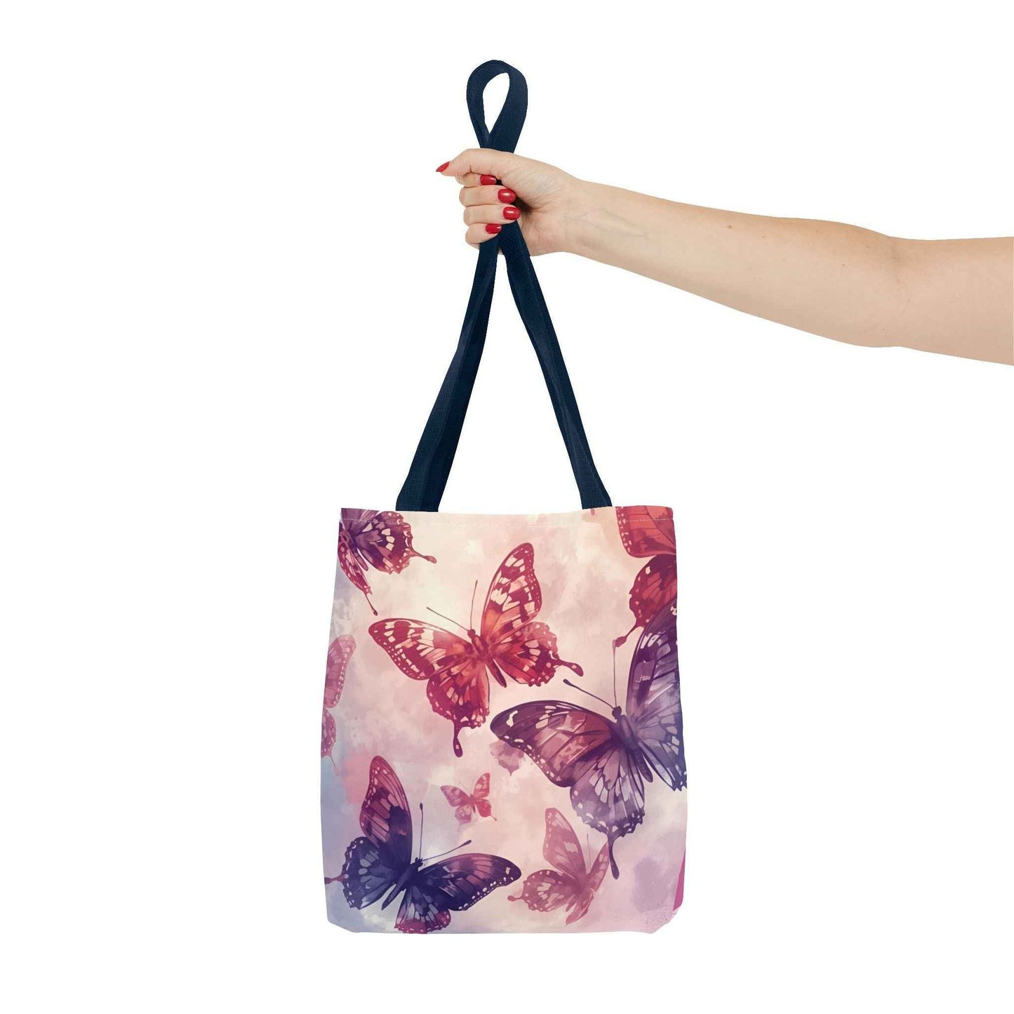Butterfly Canvas Tote Bag – Eco-Friendly, Multi-Size