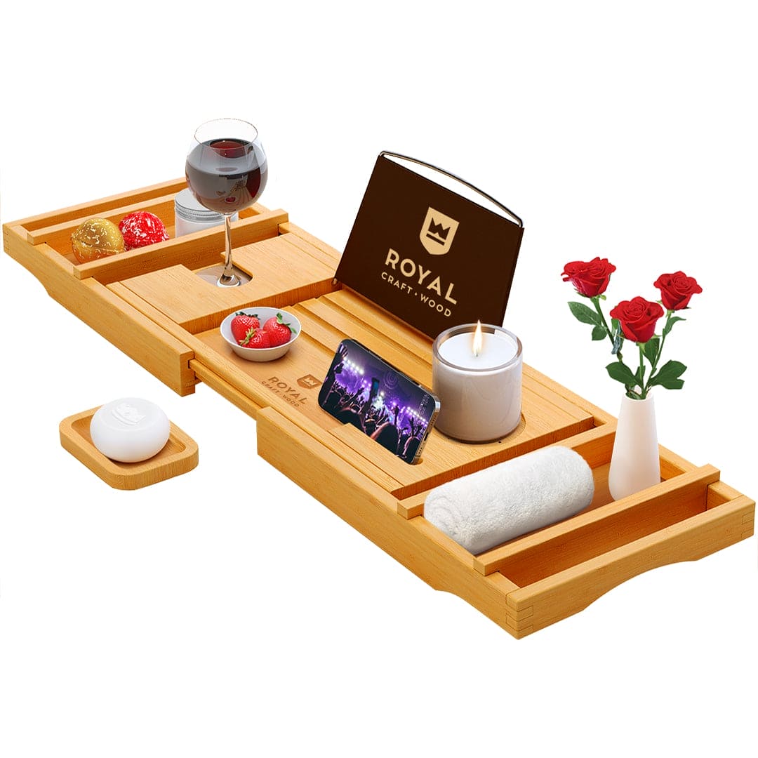 Bathtub Caddy Tray, Natural