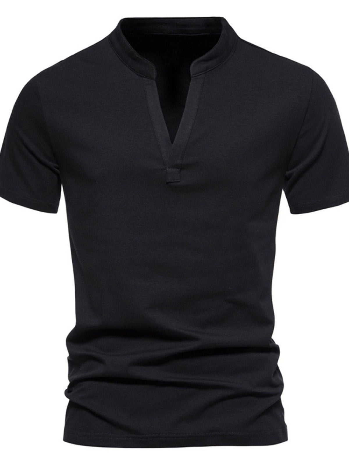 Men's Plus Size Casual Short Sleeve Slim Fit T-Shirt
