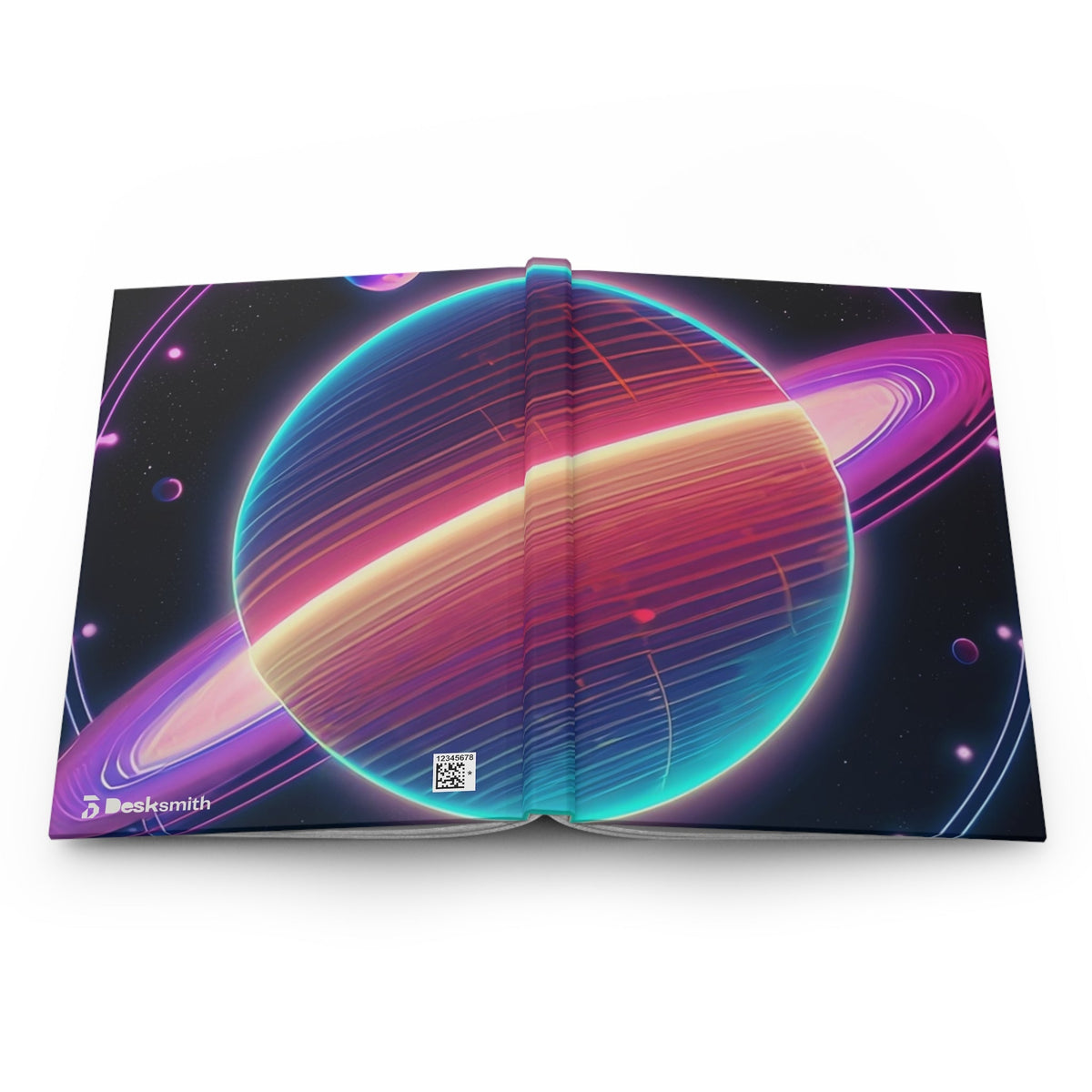 Planetary Solar System Hardcover Journal Matte- Ruled Line