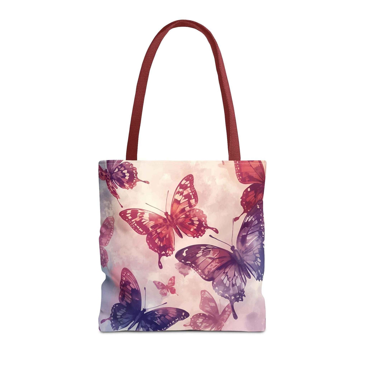 Butterfly Canvas Tote Bag – Eco-Friendly, Multi-Size