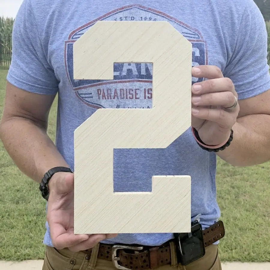 12 Inch Wooden Letters: "Received My Package Quickly!"