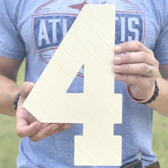 12 Inch Wooden Letters: "Received My Package Quickly!"