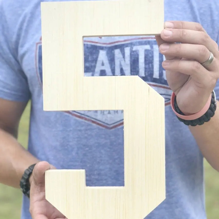 12 Inch Wooden Letters: "Received My Package Quickly!"