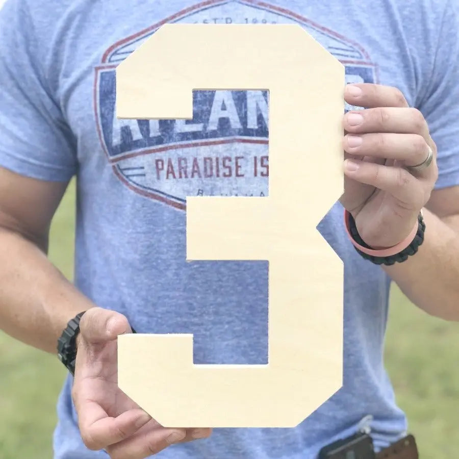 12 Inch Wooden Letters: "Received My Package Quickly!"