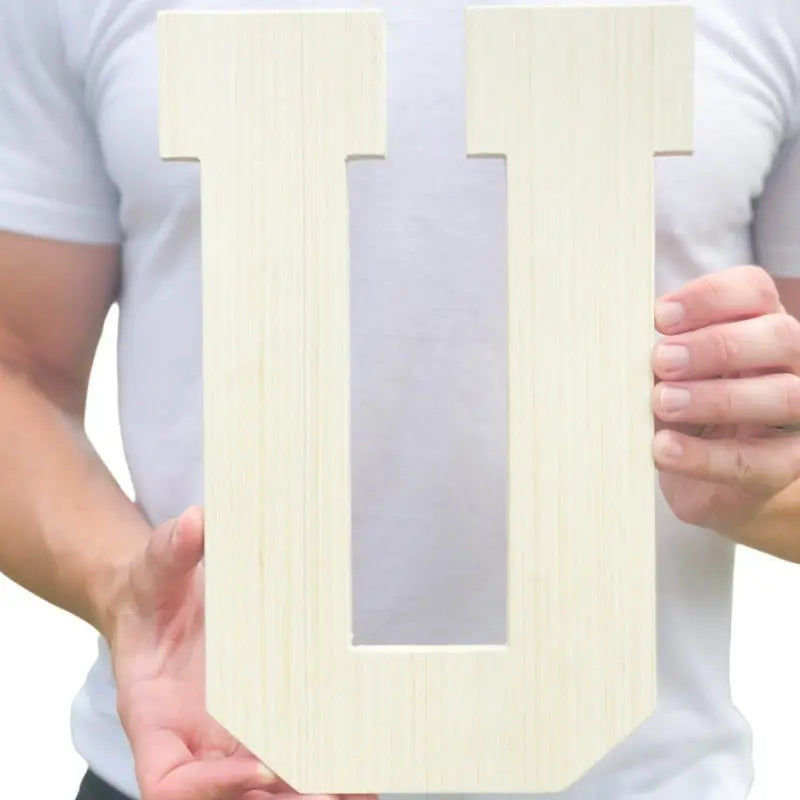 12 Inch Wooden Letters: "Received My Package Quickly!"
