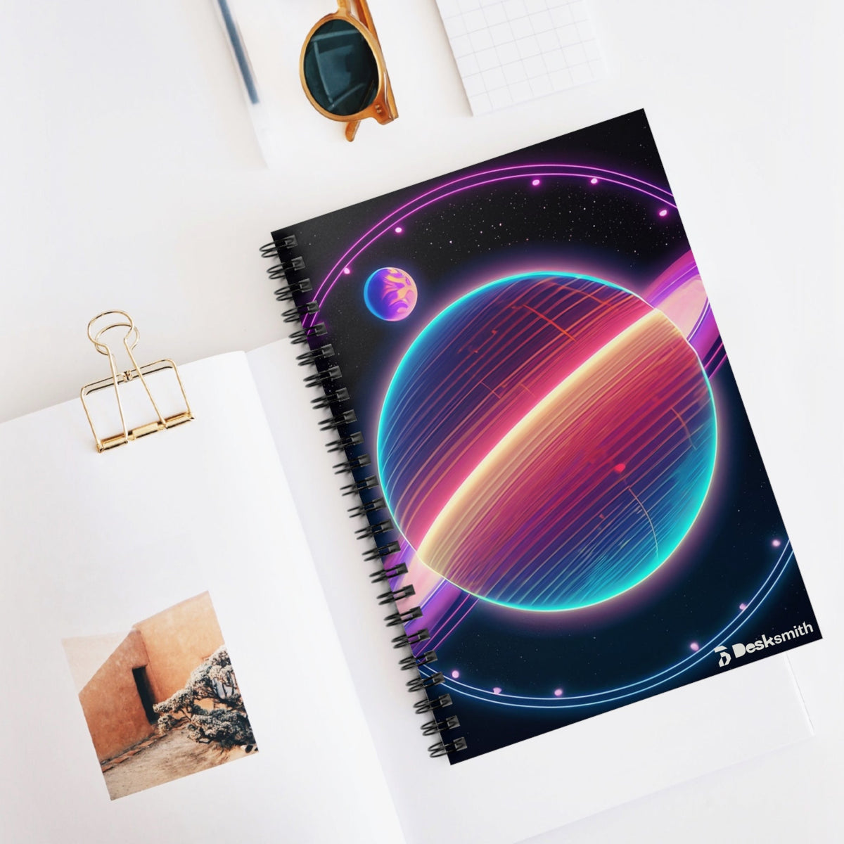 Planetary Solar system Spiral Notebook