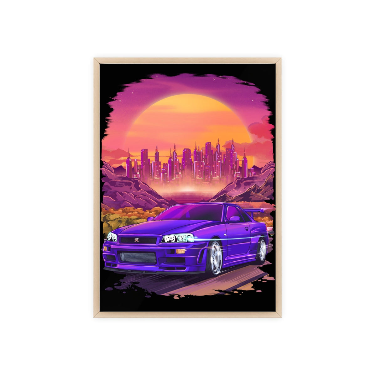 Nissan Skyline GT-R Poster