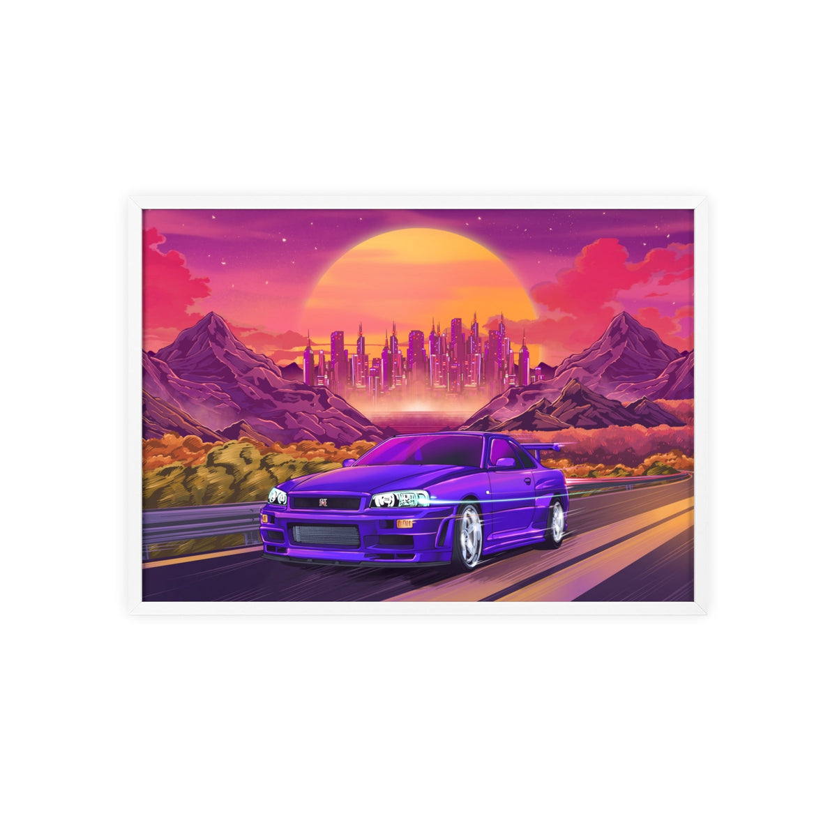 Nissan Skyline GT-R Poster