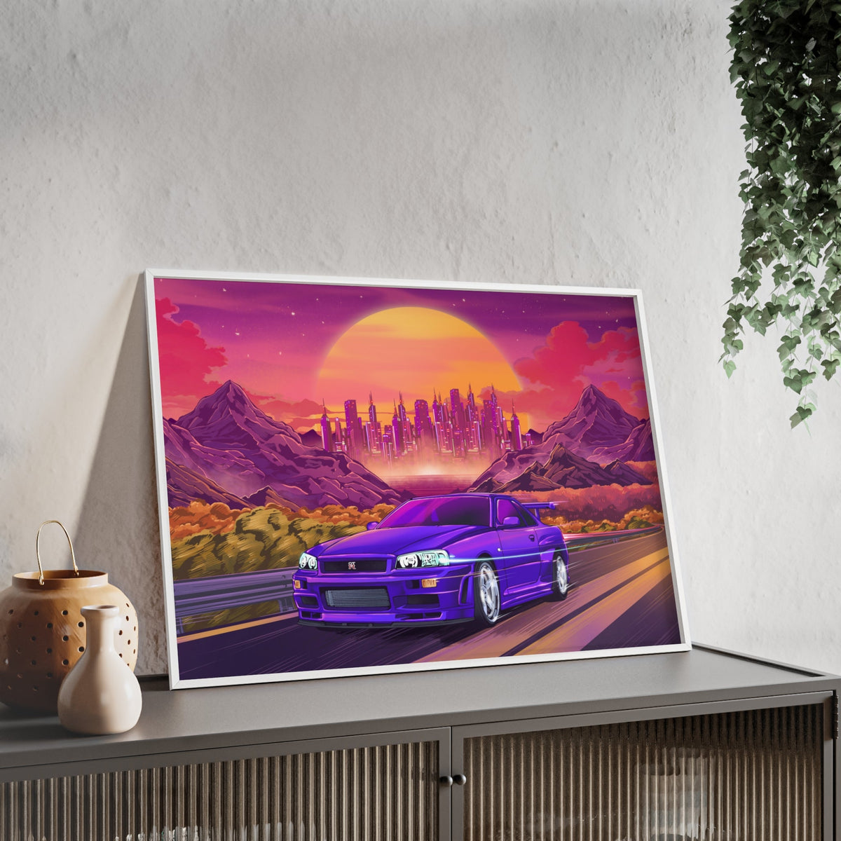 Nissan Skyline GT-R Poster