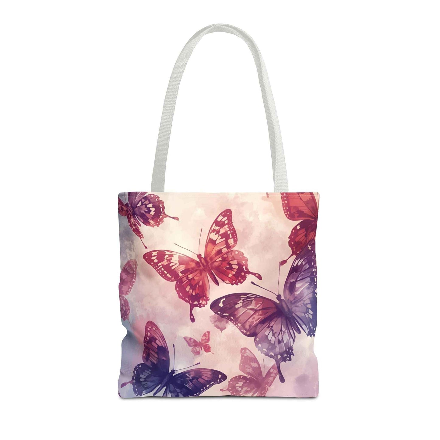 Butterfly Canvas Tote Bag – Eco-Friendly, Multi-Size