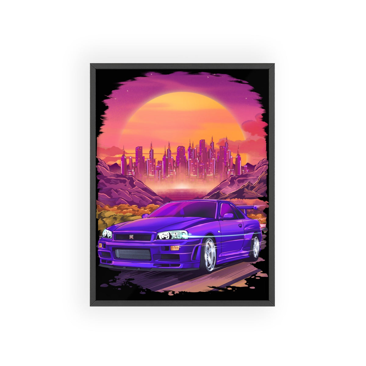 Nissan Skyline GT-R Poster