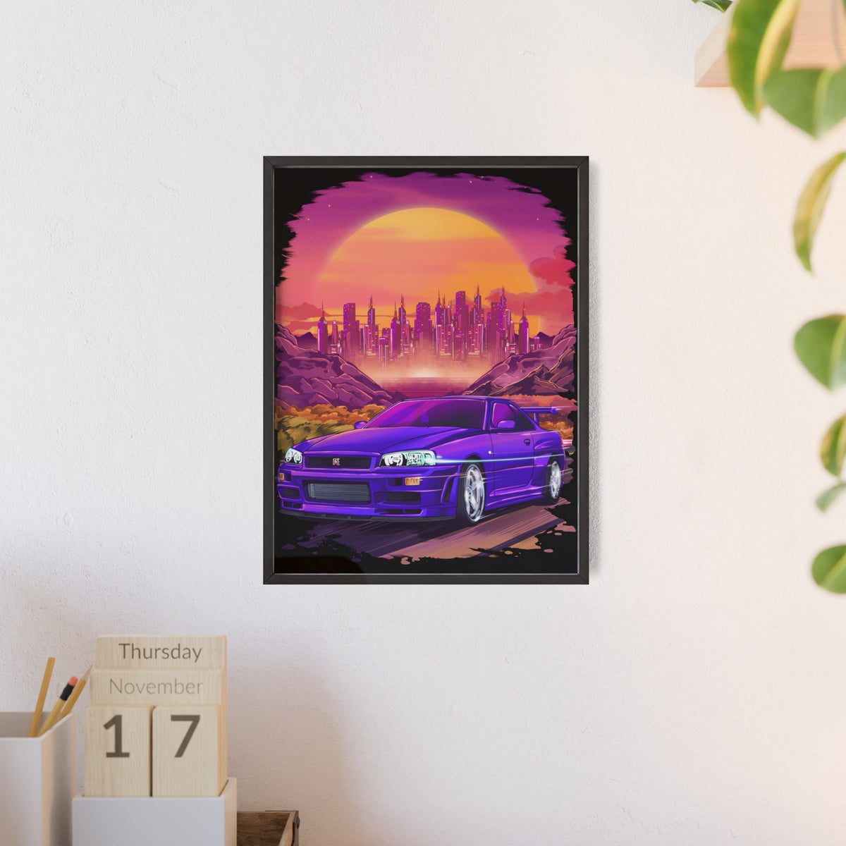 Nissan Skyline GT-R Poster