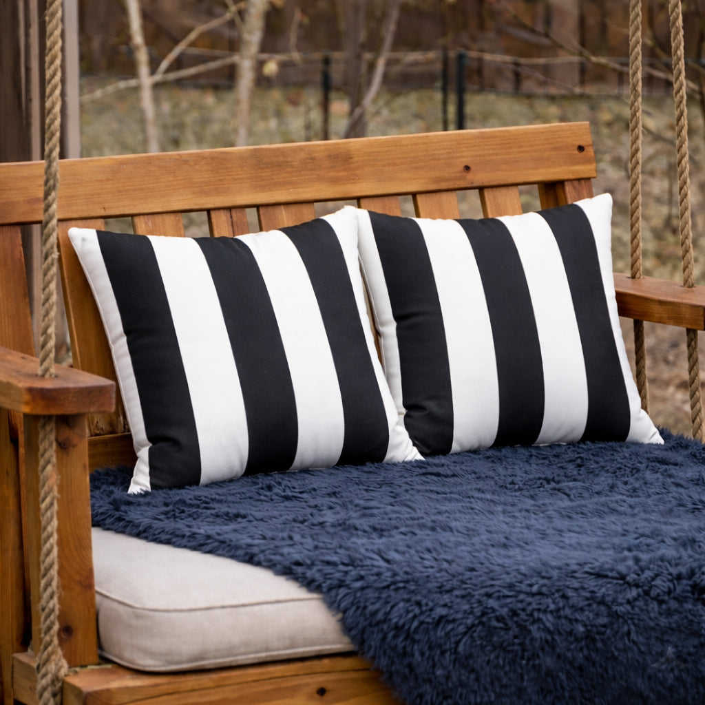 Water-Repellent Outdoor Pillow Covers - Set of 6