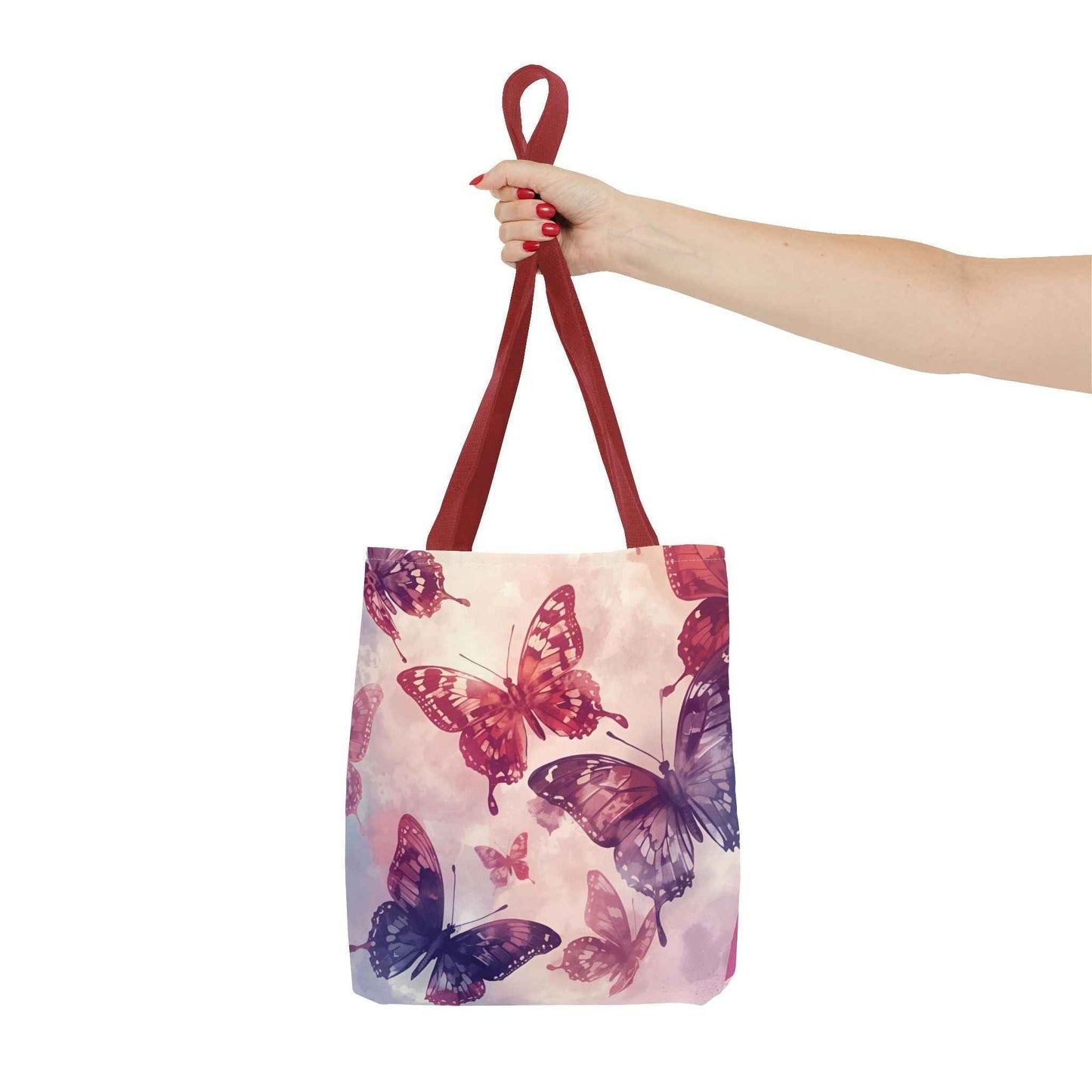 Butterfly Canvas Tote Bag – Eco-Friendly, Multi-Size