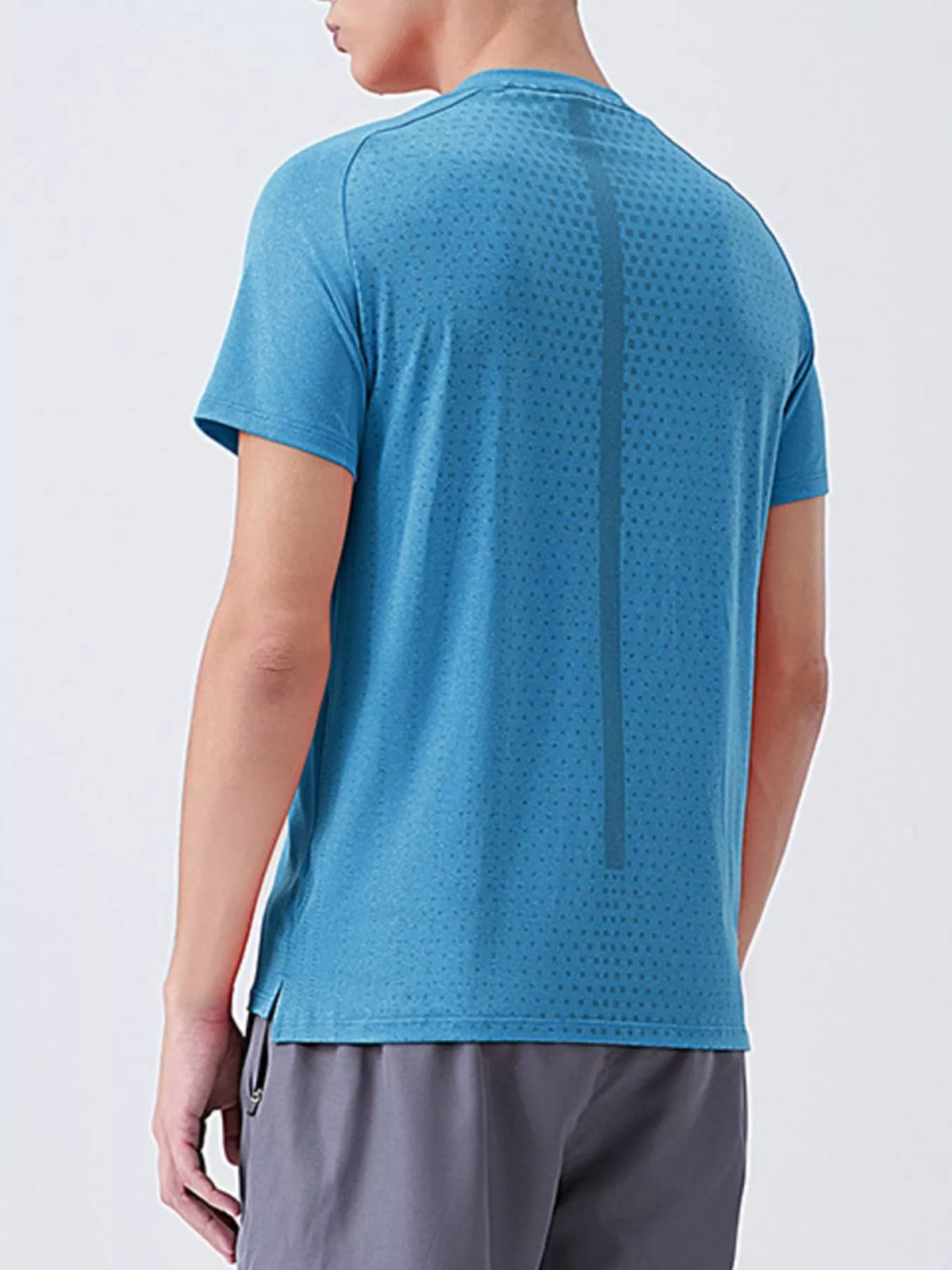 Men's Plus Size Breathable Quick-Dry Active T-Shirt