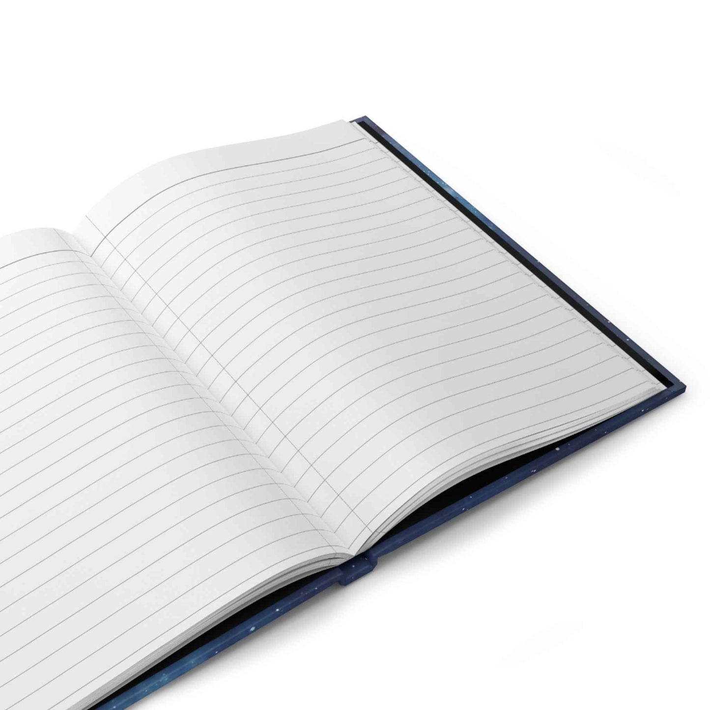 Galaxy Nebula Hardcover Journal — Cosmic Starry Notebook for Writing & Sketching