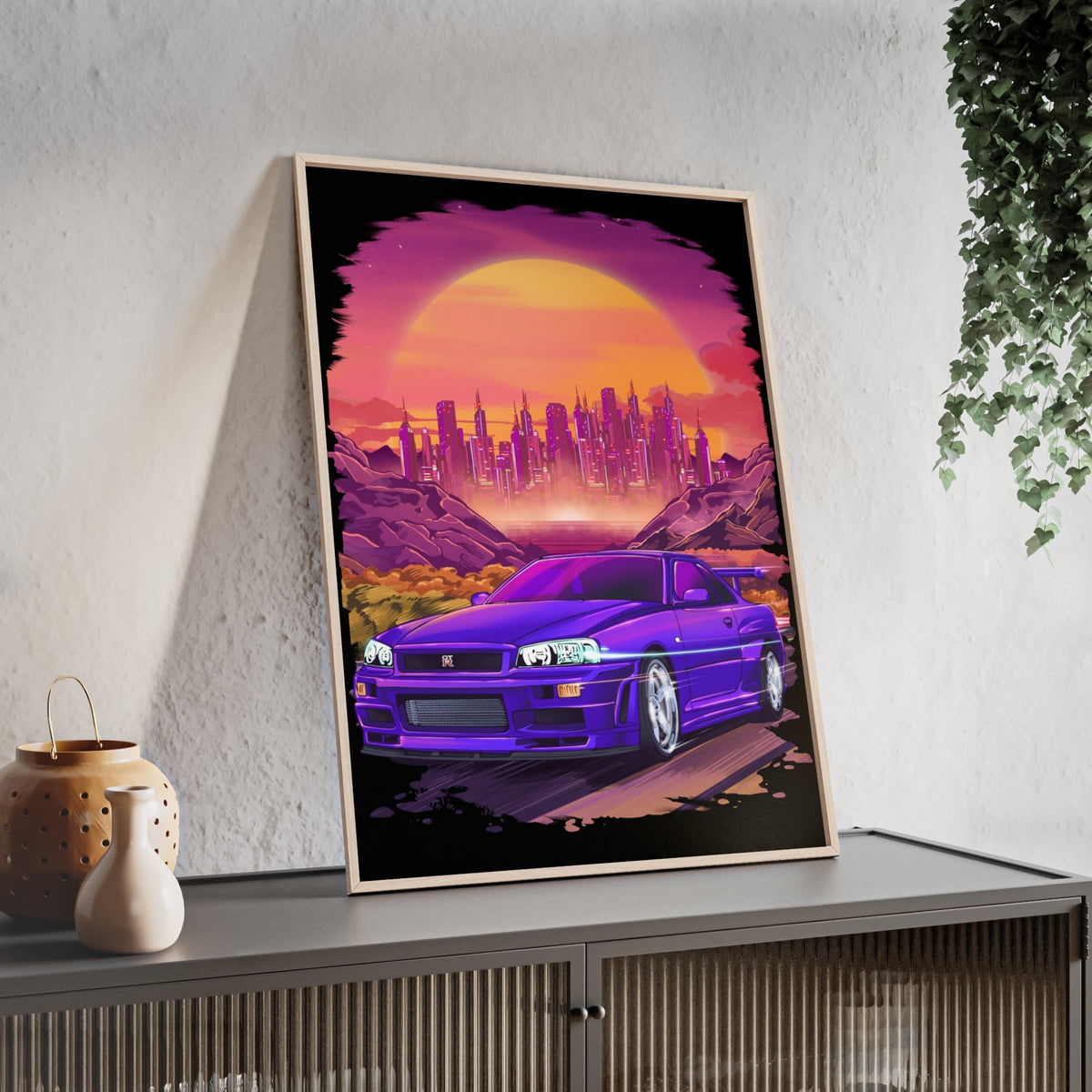 Nissan Skyline GT-R Poster