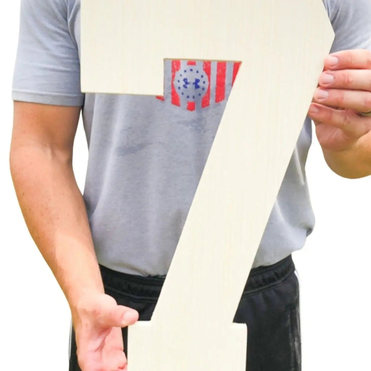 15 Inch Wooden Letters and Numbers | "Sturdy and Well Made!"