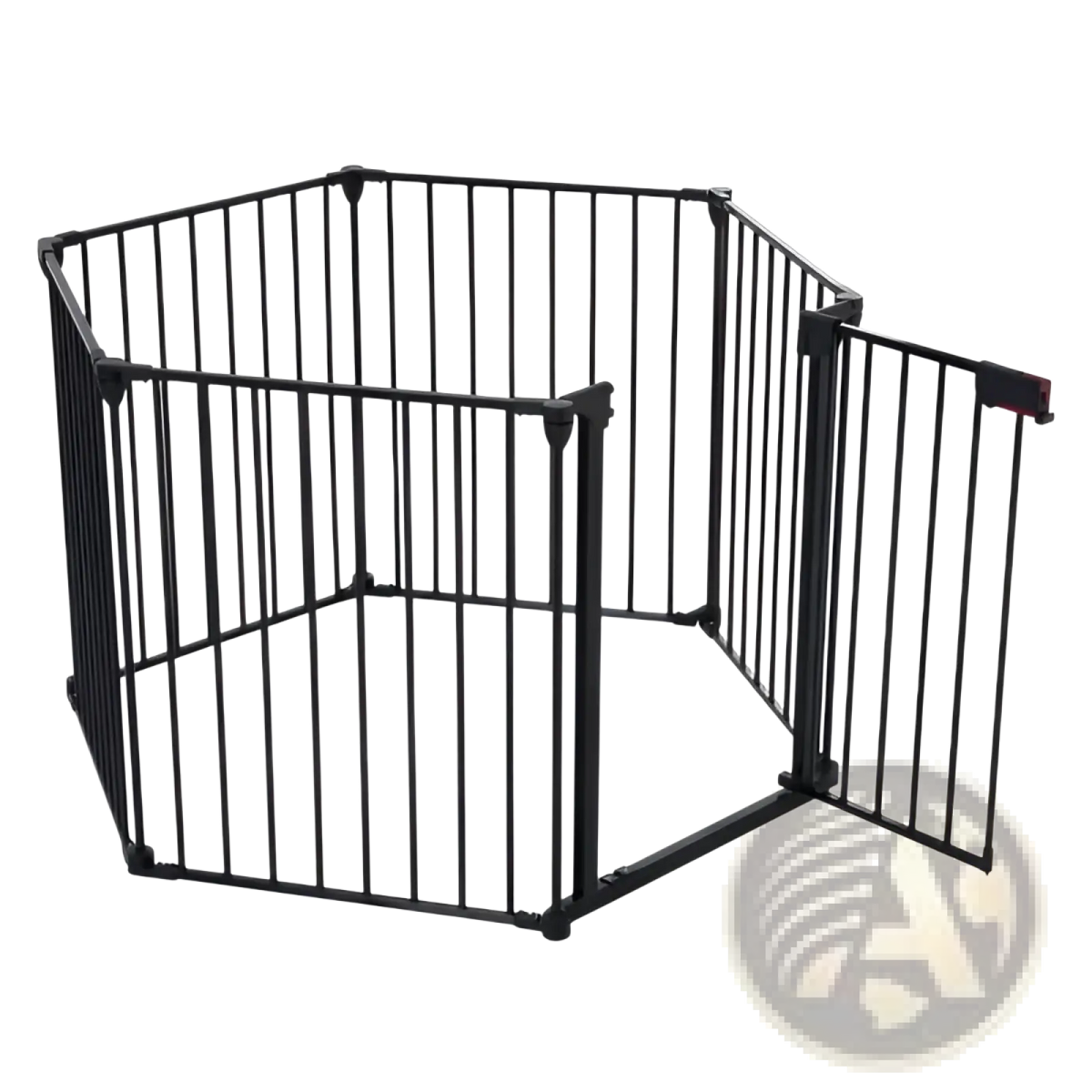 150 Inch Metal Baby Safety Gate and Play Yard