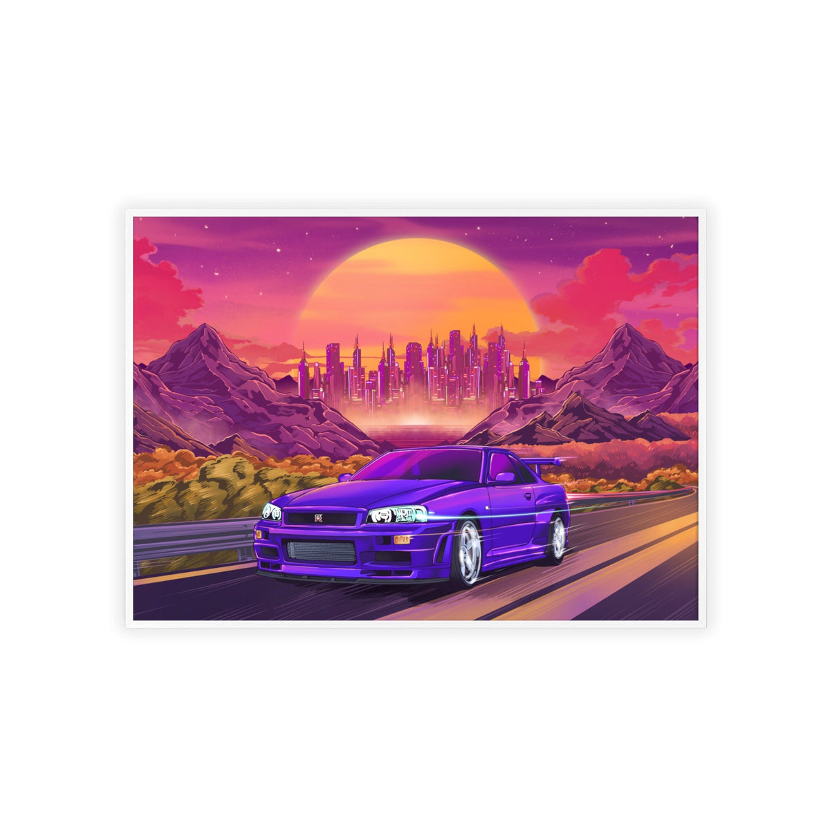 Nissan Skyline GT-R Poster