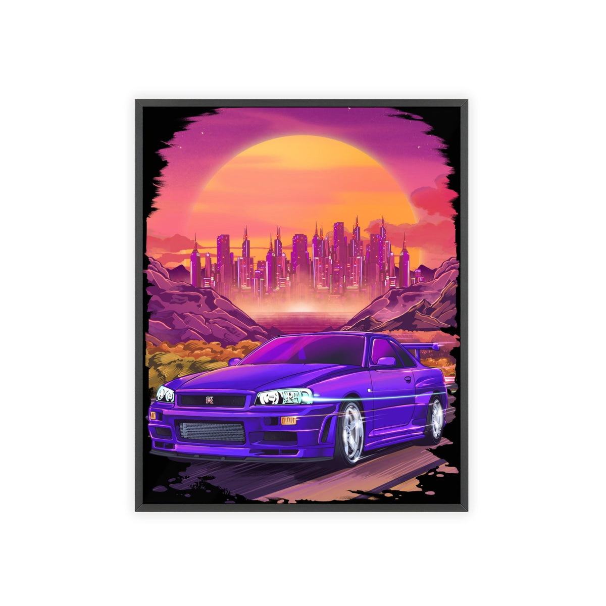 Nissan Skyline GT-R Poster