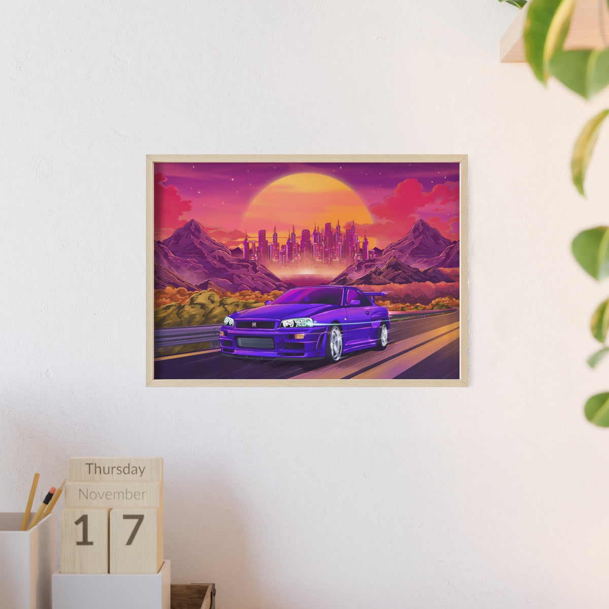 Nissan Skyline GT-R Poster