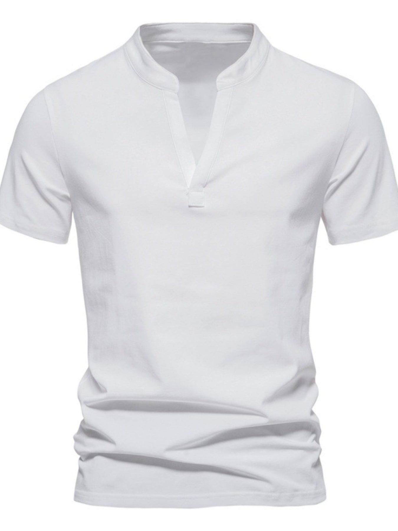 Men's Plus Size Casual Short Sleeve Slim Fit T-Shirt