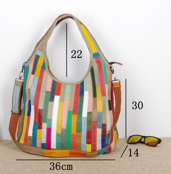 The First Layer of Color Shoulder Bag