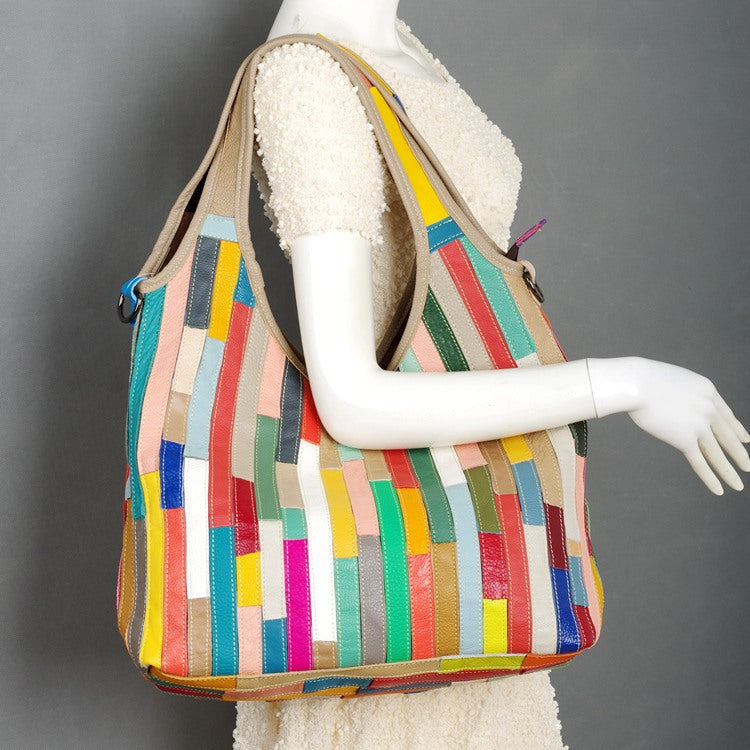 The First Layer of Color Shoulder Bag