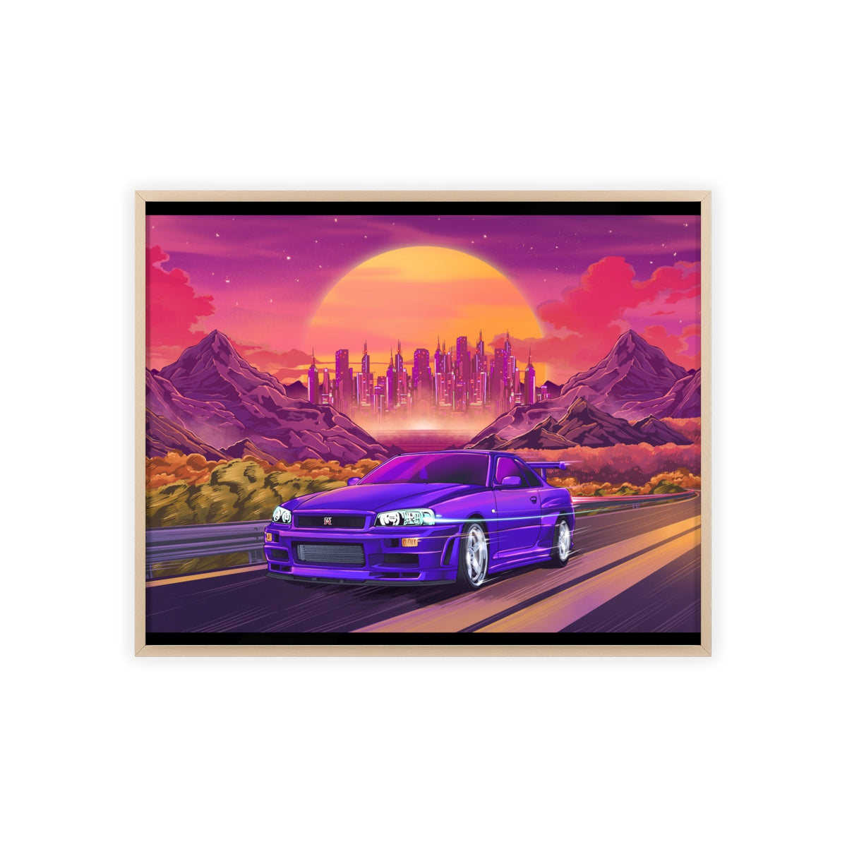 Nissan Skyline GT-R Poster