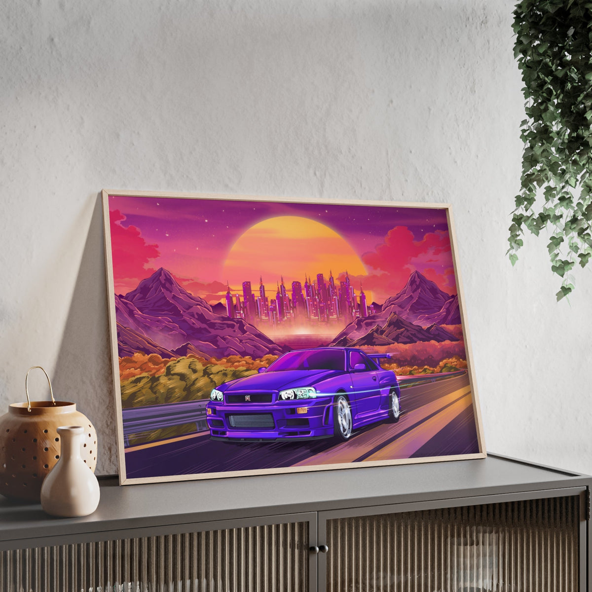 Nissan Skyline GT-R Poster