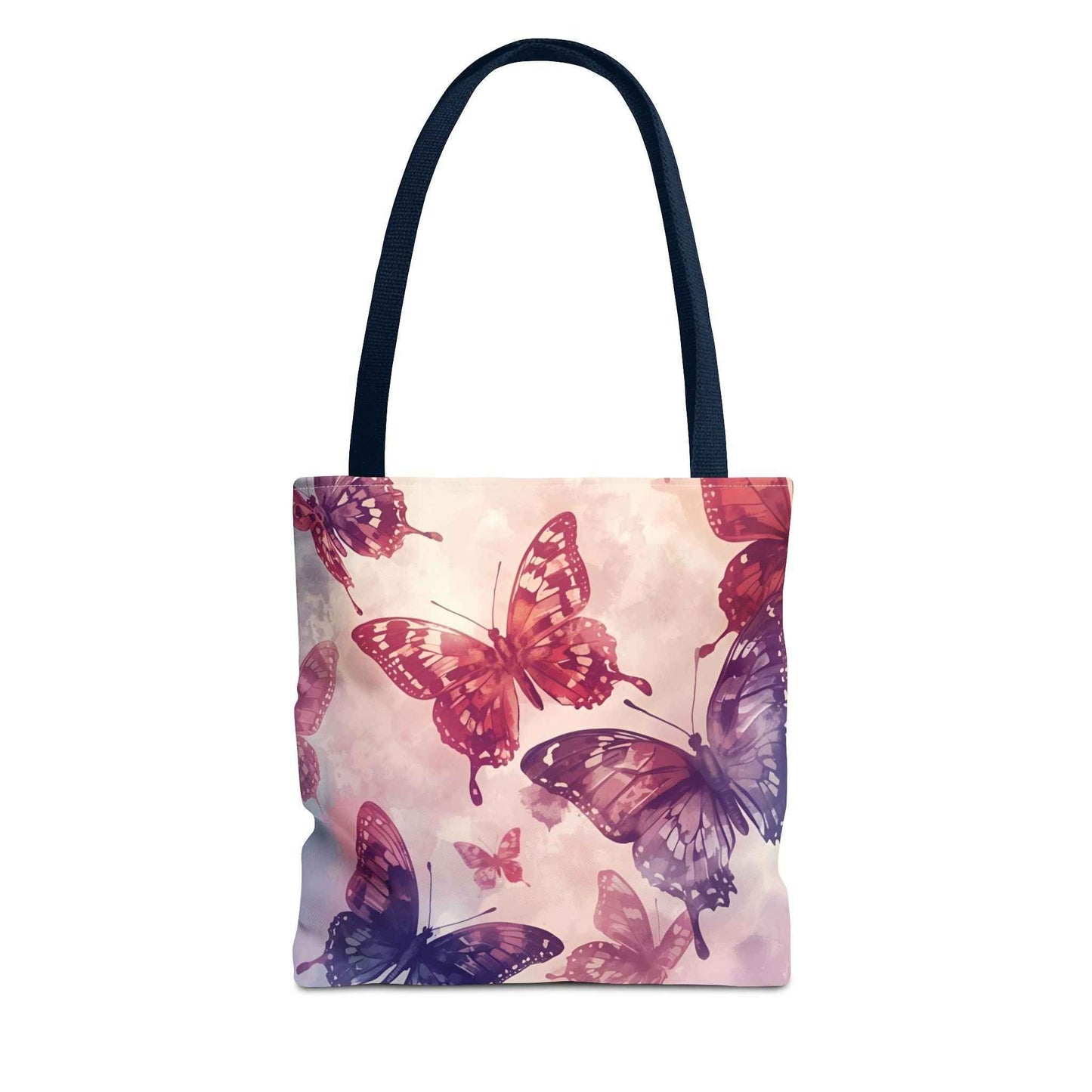 Butterfly Canvas Tote Bag – Eco-Friendly, Multi-Size