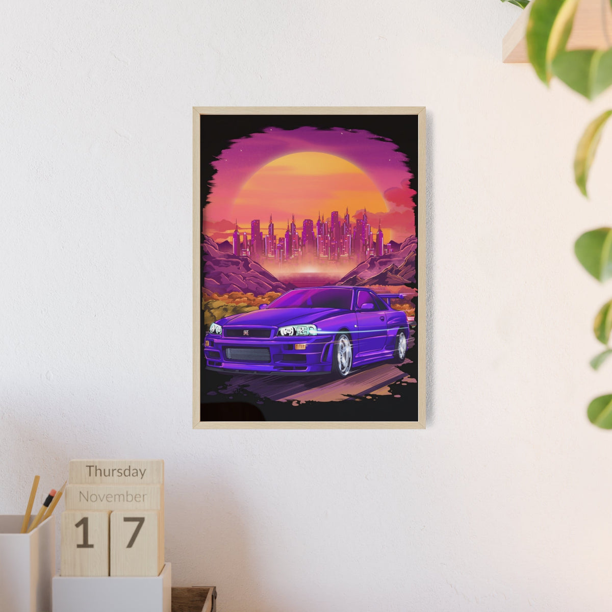 Nissan Skyline GT-R Poster