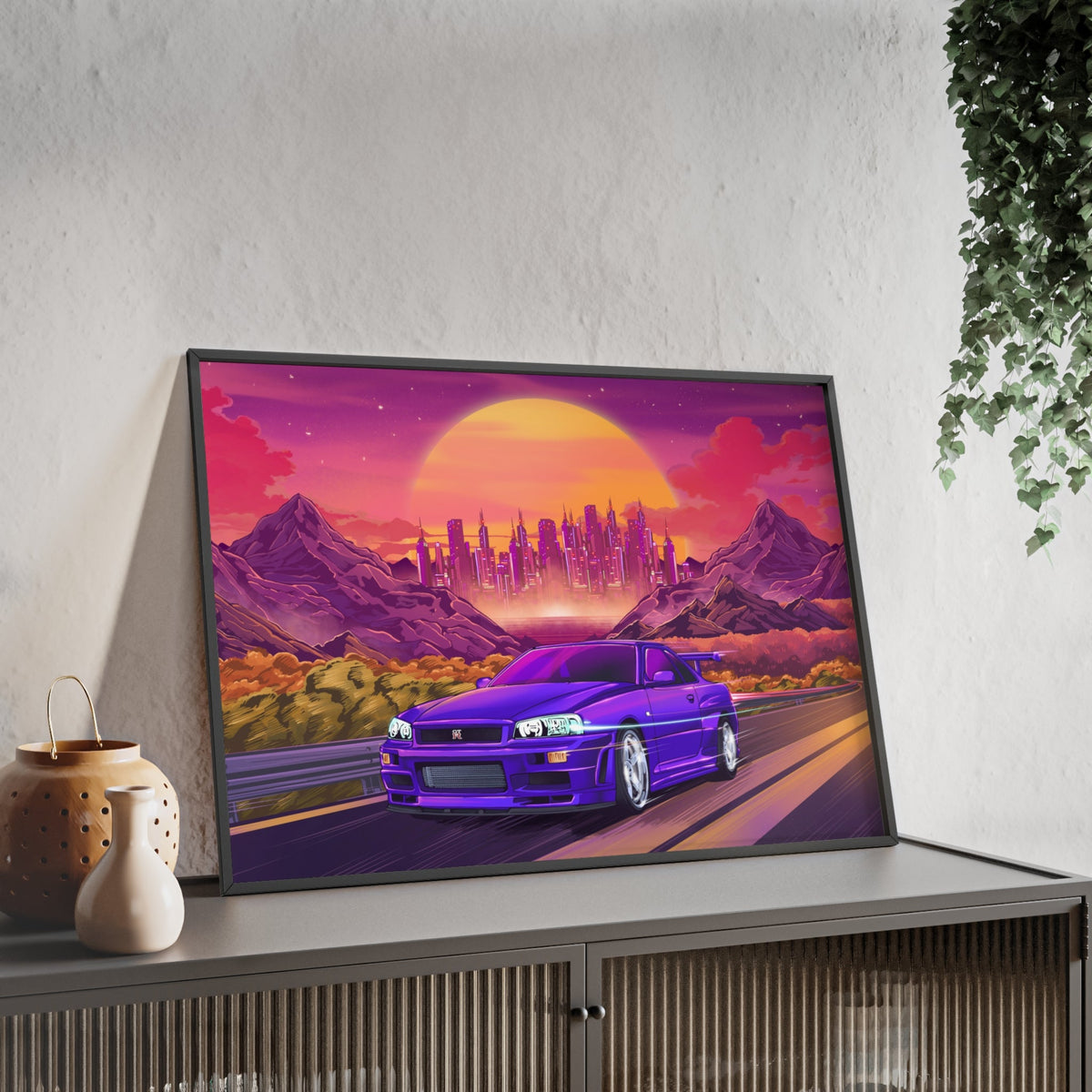 Nissan Skyline GT-R Poster