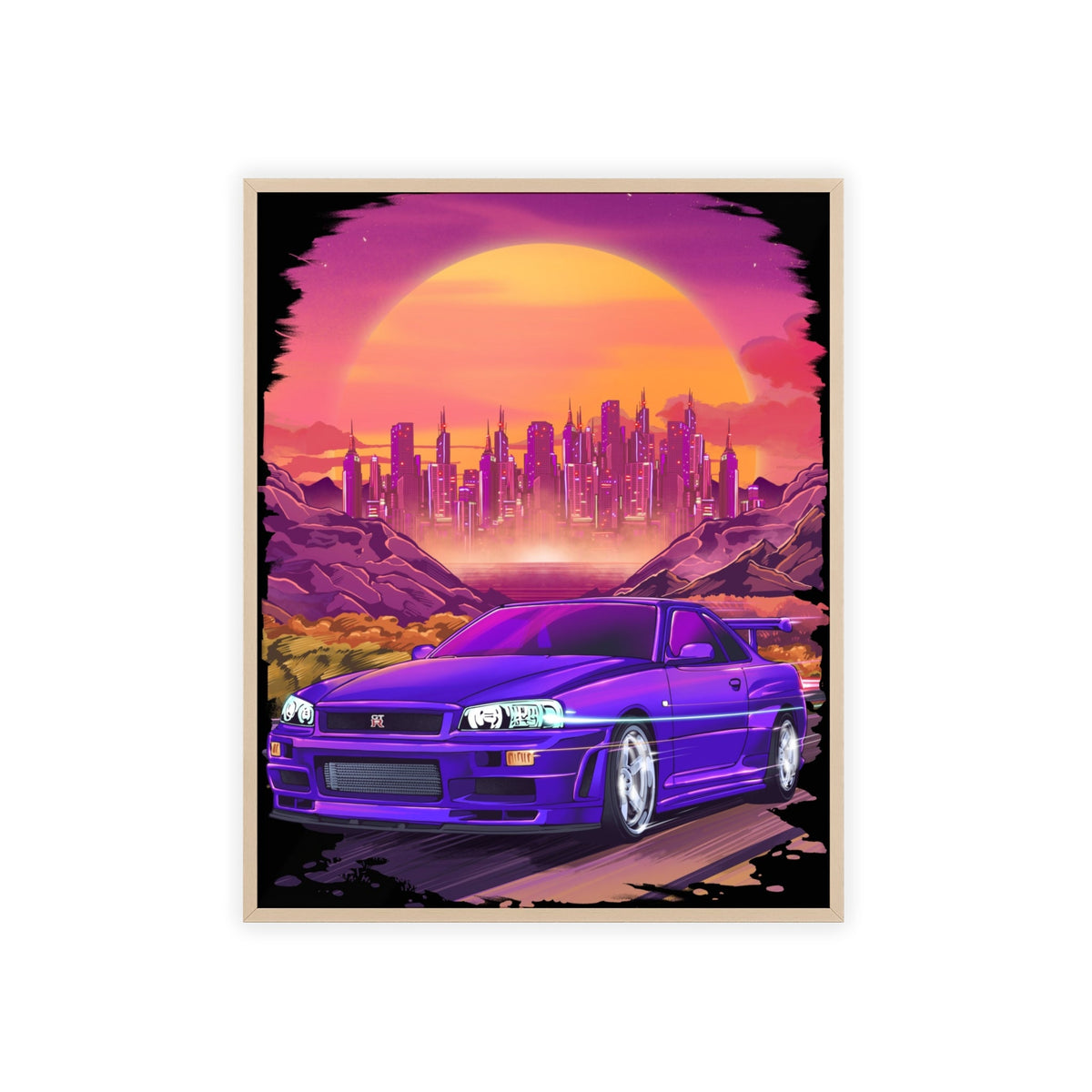 Nissan Skyline GT-R Poster