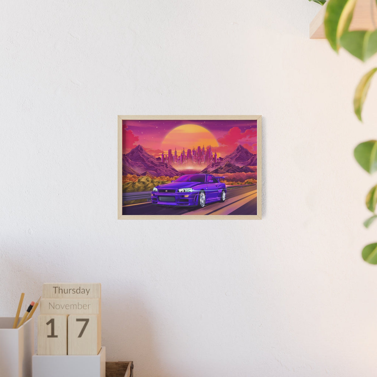 Nissan Skyline GT-R Poster